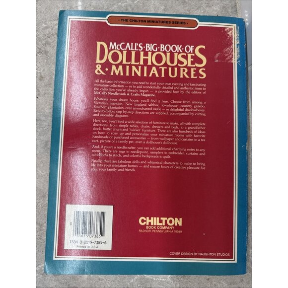 McCall's Big Book of Dollhouses & Miniatures. Chilton Miniatures Series. 1st Ed. - Picture 5 of 8